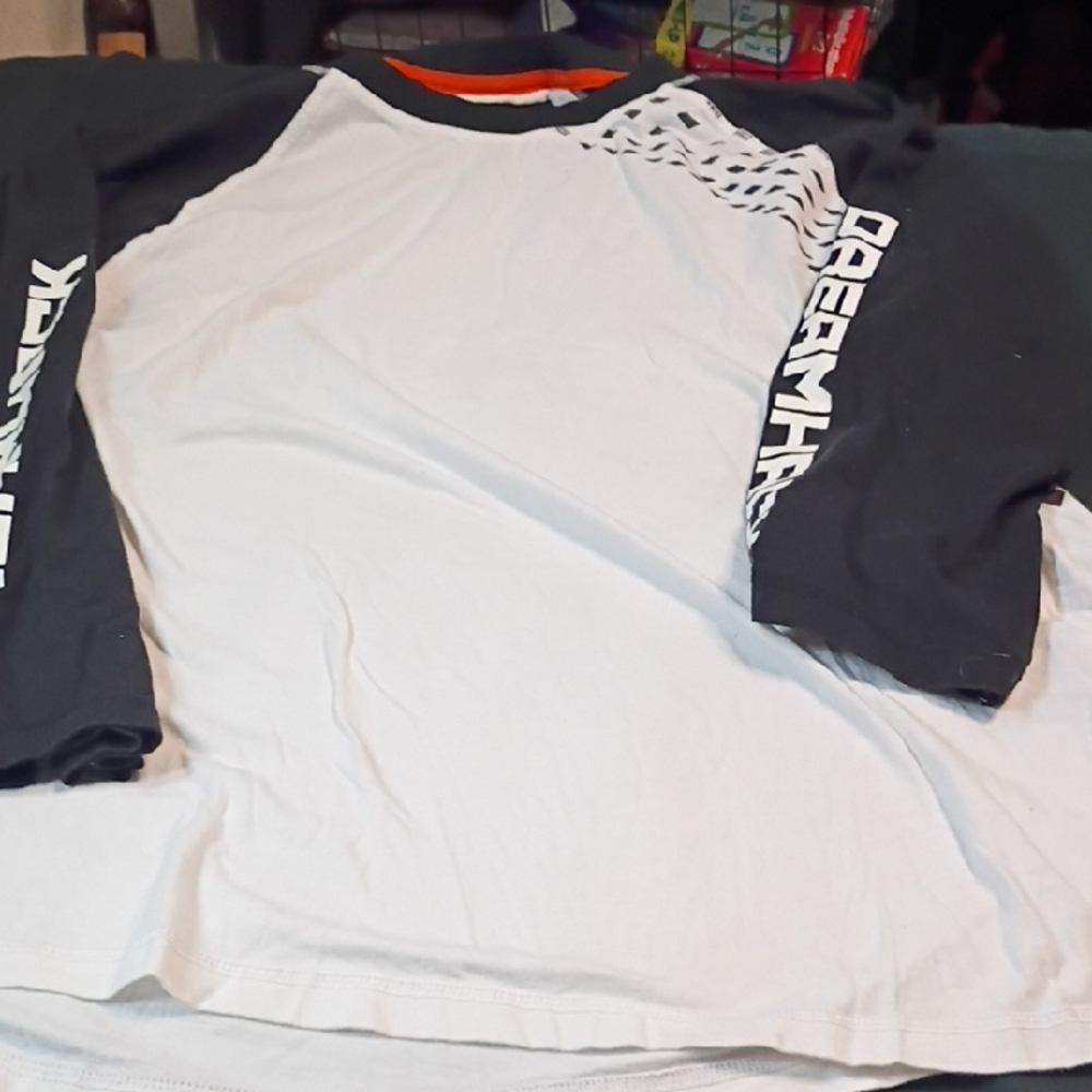 Black and White Men's Race Shirt